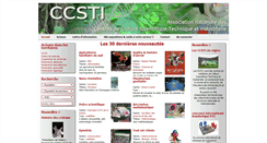 Desktop Screenshot of ccsti.fr